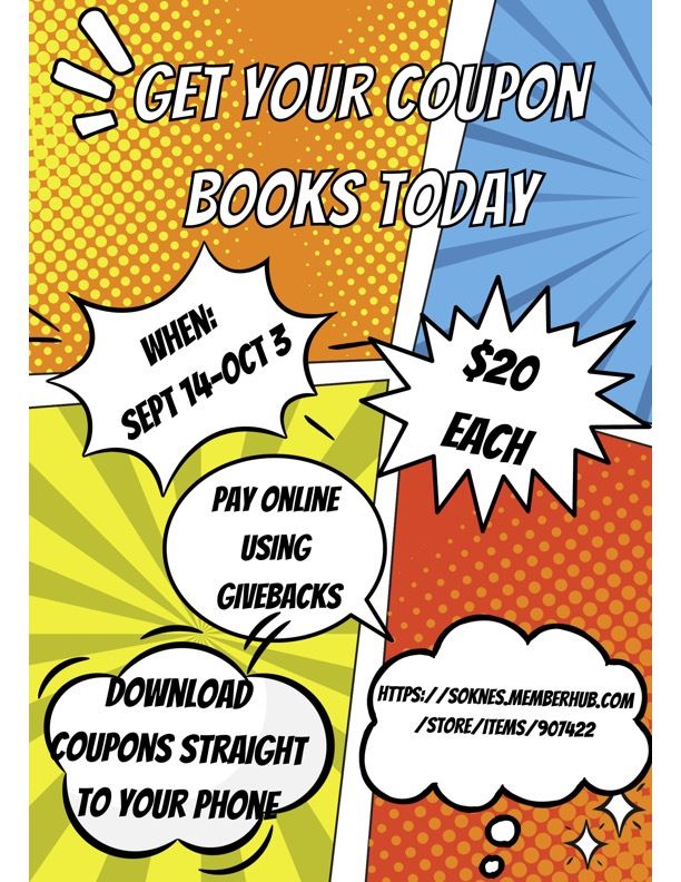  School Coupon Books